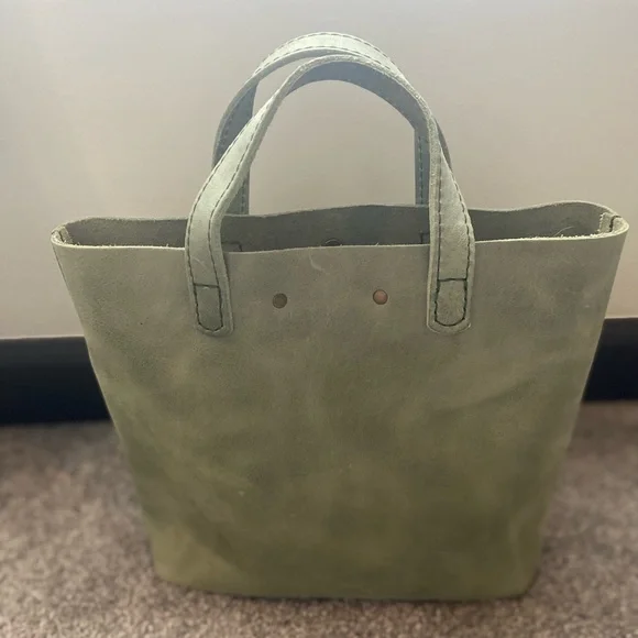 Portland Leather Cucumber Mini Crossbody - Picture 2 of 4
